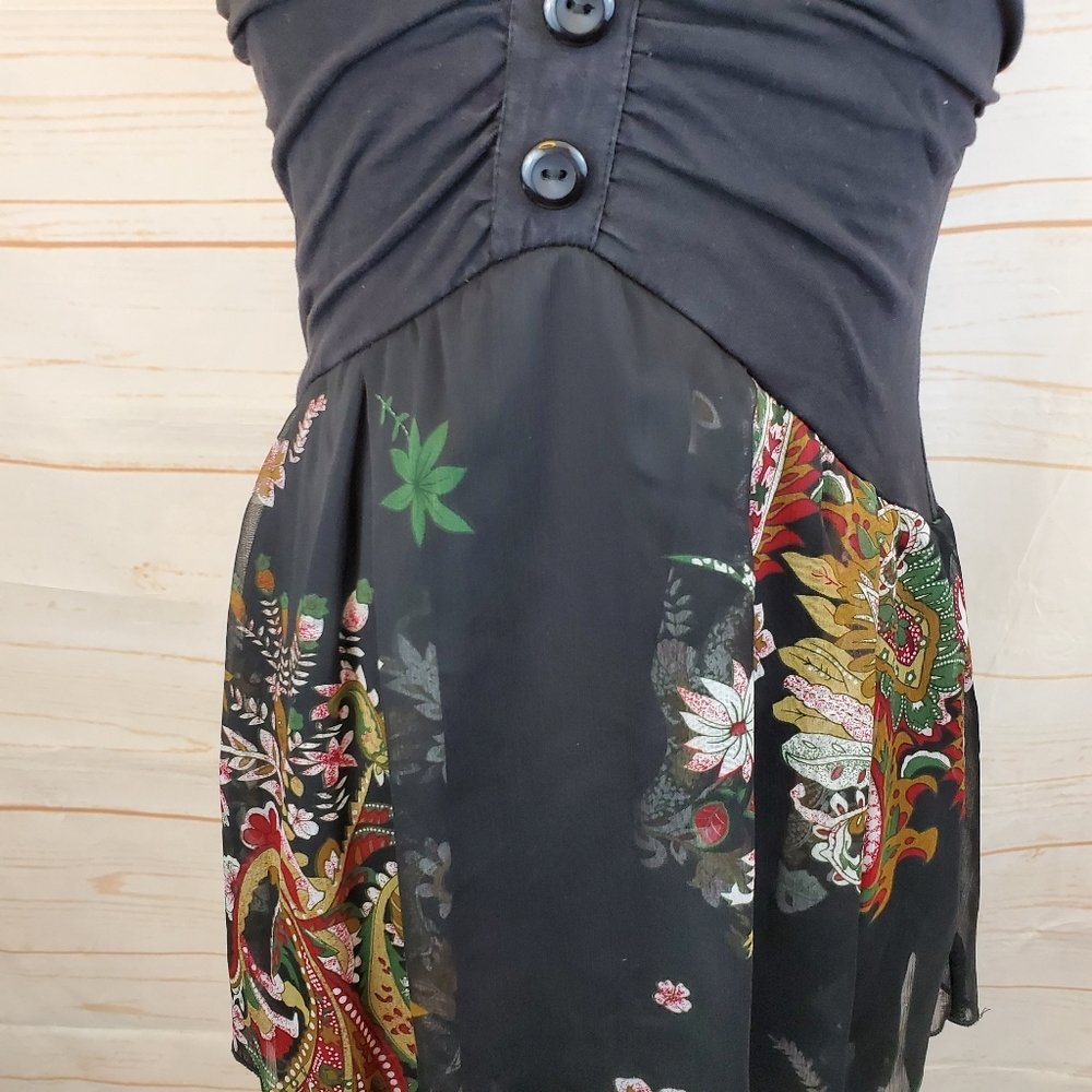 Decoded Button strap dress - Picture 2 of 6